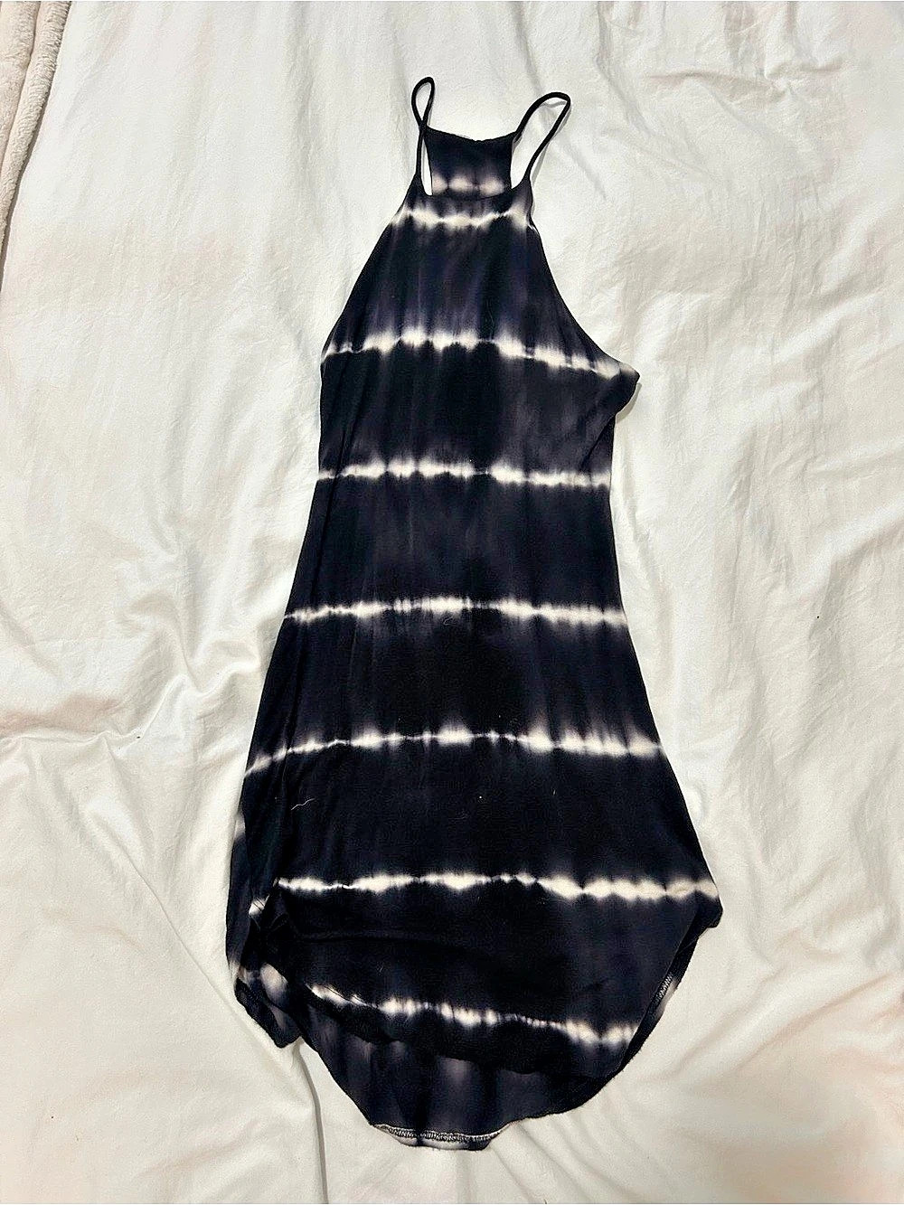 Tie Dye Halter Dress